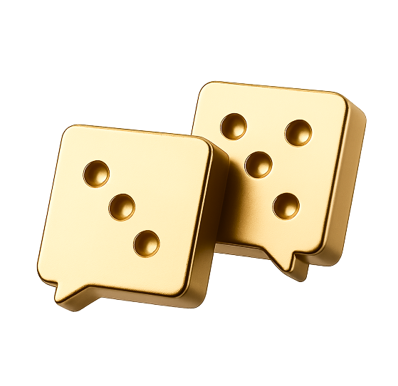 Golden dice
