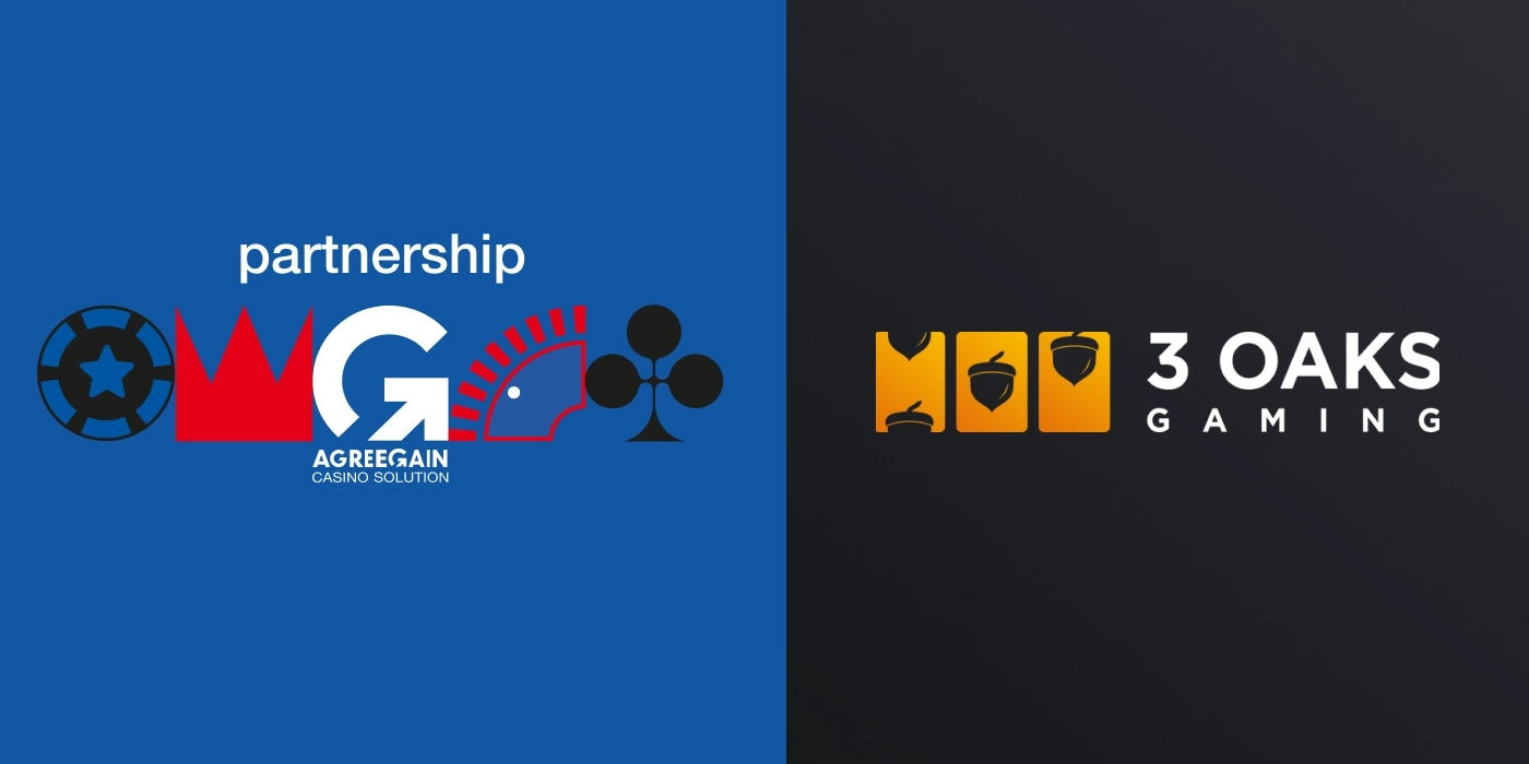 Agreegain and 3 Oaks Gaming partnership announcement — expanding premium slot content offering for casino operators